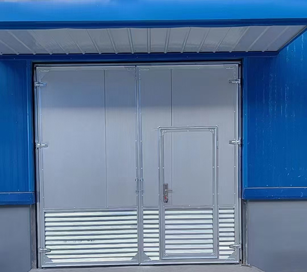 灵武工业平开门